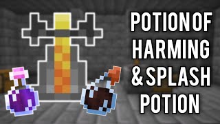 How to Make a Potion of Harming in Minecraft BedrockJavaPE [upl. by Ecela]