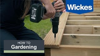 How to Lay Decking with Wickes [upl. by Vite]