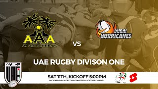 UAE RUGBY DIVISION ONE  Al Ain Amblers v Dubai Hurricanes [upl. by Jeffery826]