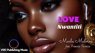 Love Nwantiti  Marla Malvins  Ckay  Female Version Cover  Lyric Video  VIKI Publishing Music [upl. by Orian]