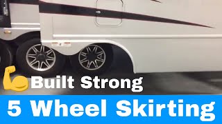 Luxe Luxury fifth wheels  Aluminum Skirting and Fenders [upl. by Llimaj803]