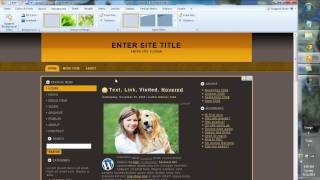 Artisteer 30 Web Design Tutorial amp Overview WordPress Joomla Drupal [upl. by Oigolue]