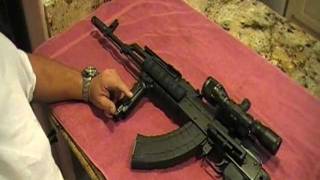 Ak47 wasr 1063 UTG tactical foregrip upgrade [upl. by Lindo]