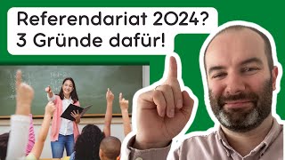 3 Gründe warum du 2024 ins Referendariat starten solltest [upl. by Naujud373]