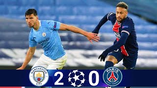 Man City vs PSG 20  SemiFinal  Extended Highlights amp Goal  UCL 2021 [upl. by Selima]