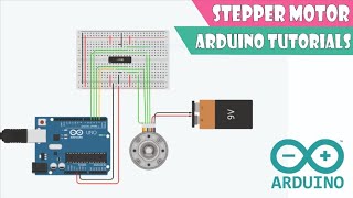 How to Operate Stepper Motor Using Arduino Tinkercad  Arduino Tinkercad web app [upl. by Erialb130]