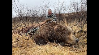 Kodiak Island 10foot Giant Alaskan Bear hunt [upl. by Kenny572]