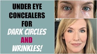 Under Eye Concealers for Mature Skin AND Dark Circles  14 Concealer Reviews [upl. by Ahseined]