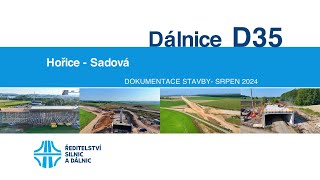 D35 Hořice–Sadová dokumentace stavby 082024 [upl. by Glarum]