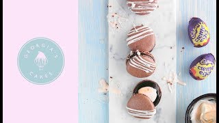 Creme Egg Macarons [upl. by Drolyag]