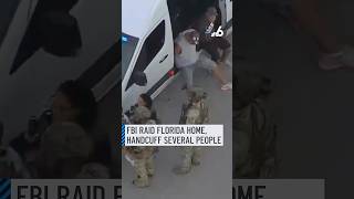 Video shows FBI swarming Miami Gardens home handcuffing people [upl. by Merritt]