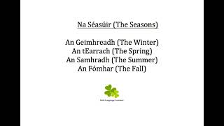 Na Séasúir The Seasons [upl. by Homere889]