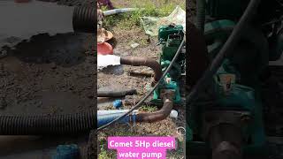 Comet 5Hp diesel water pump water pressure [upl. by Lehrer]