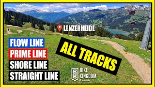 Bikepark Lenzerheide 2021  ALLE STRECKEN  Bike Kingdom  Santa Cruz V10 CC [upl. by Asante]