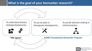 NINDS Biomarker Webinar [upl. by Yesiad345]