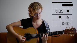 How to Play a CG Progression  Chord by Chord [upl. by Senaj]