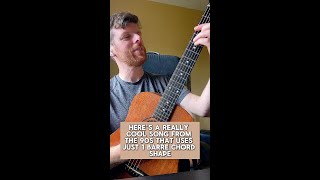 1 barre chord shape song [upl. by Nalniuq421]