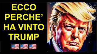 💥 ECCO PERCHE HA VINTO TRUMP 🇺🇸 VOTATO SIA DALLE CLASSI POPOLARI CHE DAI MILIONARI [upl. by Malcolm988]