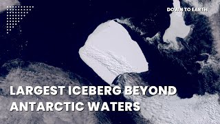 A23a worlds largest iceberg is now drifting beyond Antarctic Waters [upl. by Eulalie]