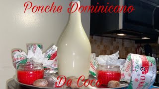 COMO HACER UN RICO PONCHE DOMINICANO DE COCO [upl. by Pascale245]