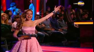 Dancing stars Bulgaria Galena Velikova presentation 2013 [upl. by Adniralc]