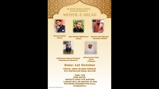 Milad e Mustafa  Glasgow [upl. by Pip685]