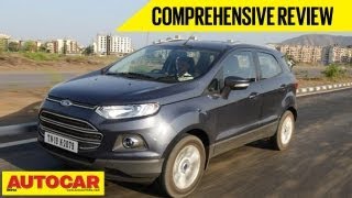 Ford EcoSport Diesel  Comprehensive Review  Autocar India [upl. by Modestine]