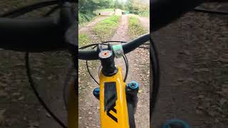 Farmer Johns first time hitting the Canyon gap Pov 👀 farmerjohns mtb shortsfeed youtubeshorts [upl. by Rezzani314]