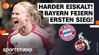 FC Bayern München – 1 FC Köln  FrauenBundesliga 2 Spieltag Saison 202324  sportstudio [upl. by Dis]