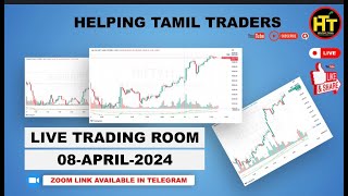 LIVE UPDATE FOR INDIAN SHARE MARKET  08APR2024 [upl. by Ronoc]