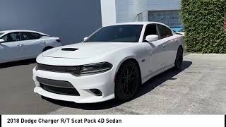 2018 Dodge Charger White Knuckle Clearcoat Black wCloth Sport Seat or Houndstooth Cloth Spor mader [upl. by Trini]