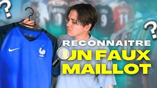 Comment reconnaître un FAUX MAILLOT de Foot sur Vinted [upl. by Clance]