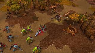 Warcraft 3 Reforged Orc Chapter One  Landfall [upl. by Aihtak736]