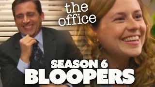 Season 6 BLOOPERS  The Office US  Comedy Bites [upl. by Diskson]