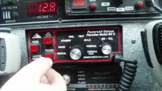 Powercall DX5 Siren Demo [upl. by Swetlana]