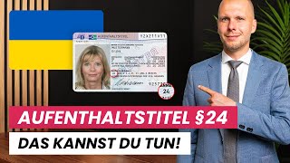 Tipps für Ukrainer mit dem Aufenthaltstitel §24 [upl. by Adlesirg]