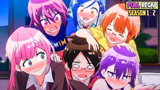 🔶126 Nerdy Tutor Makes his 4 Students and Teacher to Fall in Love With Him⚡Anime Recap [upl. by Robbin]