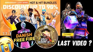 Claim Items From Lucky Wheel Discount Free Fire  Free Fire New Event  Danish Free Fire Leave [upl. by Leis147]