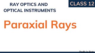 Paraxial Rays [upl. by Oiramel811]