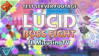 MapleStory Lucid Boss Fight ft MisusingTV [upl. by Nihsfa]