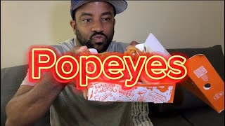 Popeyes ASMR Mukbang [upl. by Eram81]