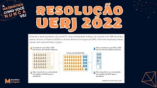 UERJ 2022  Durante a atual pandemia da covid19 uma universidade realizou um estudo [upl. by Goldina]