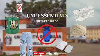 FRESHERS GUIDE Gas is not allowed in uniabuja hostels in uniabuja [upl. by Eniarol413]