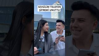 Gözde Akgün  SEVGİLİM TELEFON ŞİFREMİ UNUTTU😧  gözdeakgün shorts [upl. by Santini103]