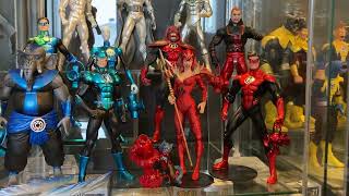 Action Figure Collection 2022 Marvel Legends Mcfarlane DC NECA [upl. by Aneeras349]