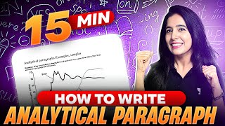 How to Write an Analytical Paragraph  StepbyStep Guide by Divya Mam [upl. by Bui]