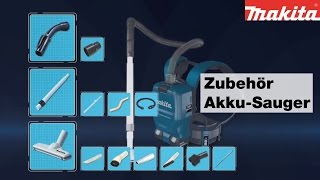 Makita AkkuSauger Zubehör [upl. by Suruat581]