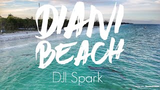 Diani Beach by Drone  DJI Spark  Kenya 2018  TravelersLife [upl. by Ennair]