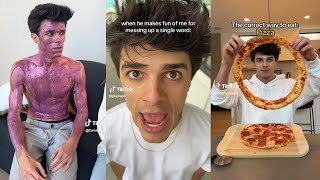 Try Not To Laugh Watching Funny Brent Rivera TikToks Compilation By Vine Edition✔ [upl. by Nairrad]