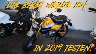 Ausblick auf alle Honda Motorrad Roller Modelle die ich in 2019 testen werde GL Moto [upl. by Amoihc]